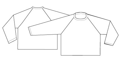 Raglan Sleeve vs Saddle Sleeve