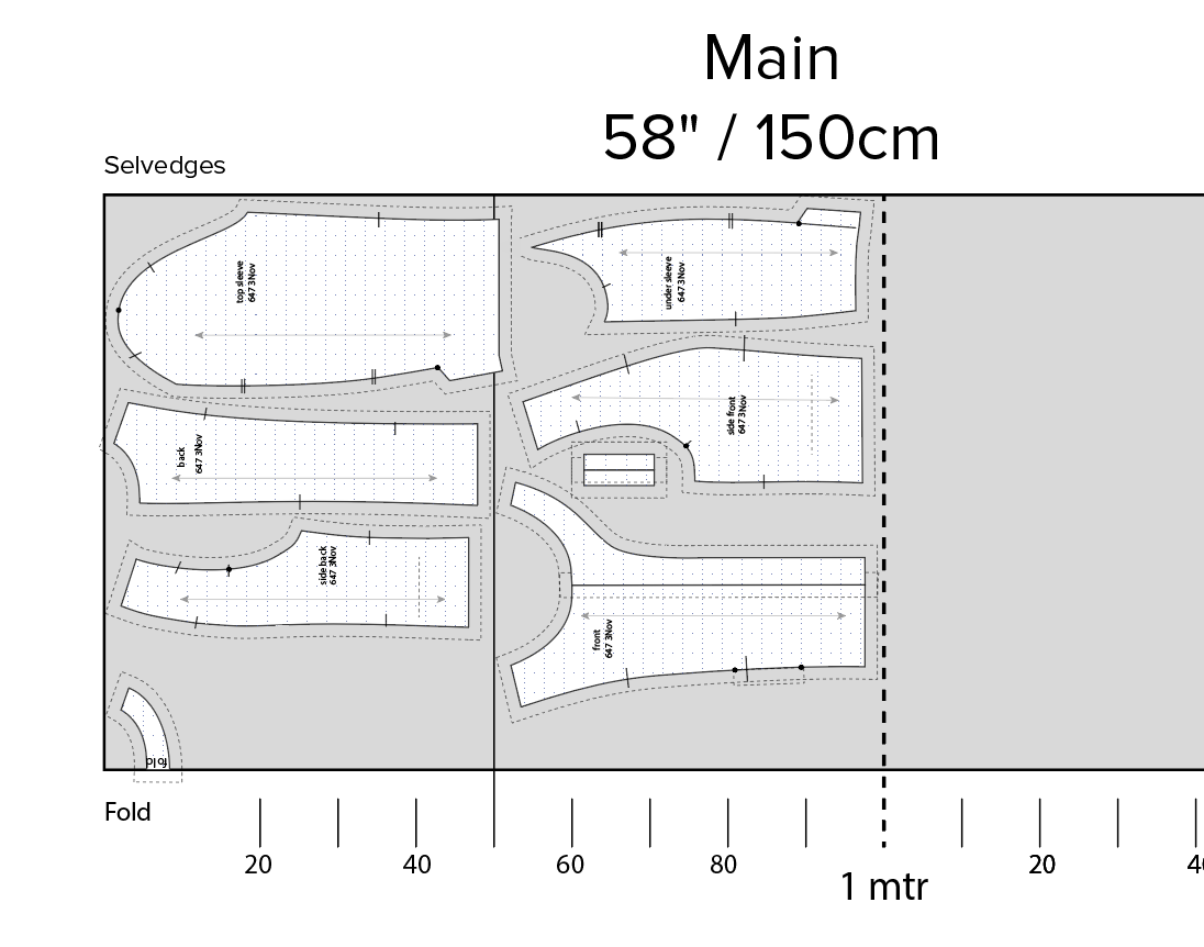 Boxy Jacket 647 PDF Sewing Pattern by Angela Kane