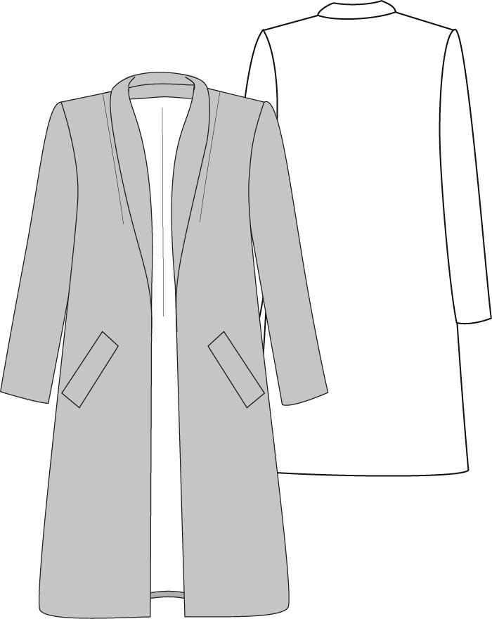 Sewing Pattern Shirtdress by Angela kane