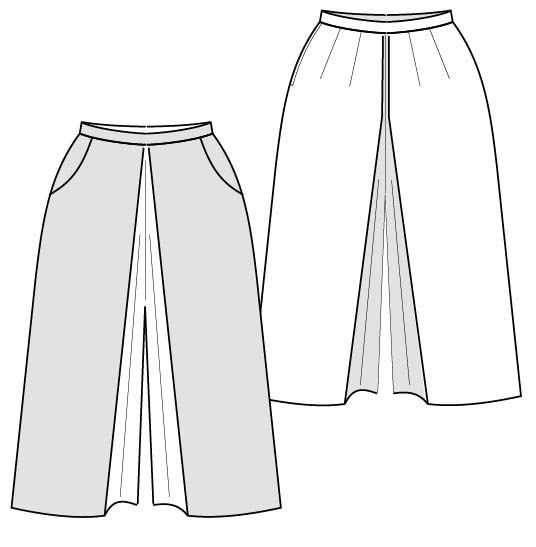 Culotte Sewing Pattern by Angela Kane