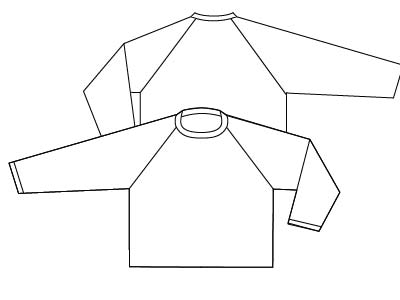 PDF Sewing Patterns Sweatshirt by Angela Kane