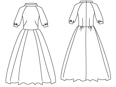 PDF Sewing Patterns Party Dress by Angela Kane