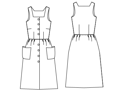 PDF Sewing Patterns Sun Dress by Angela Kane
