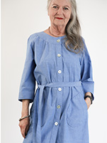 PDF Sewing Patterns Raglan Sleeve Shirtdress by Angela Kane