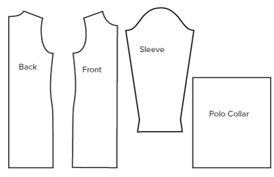 Roll neck shop pattern